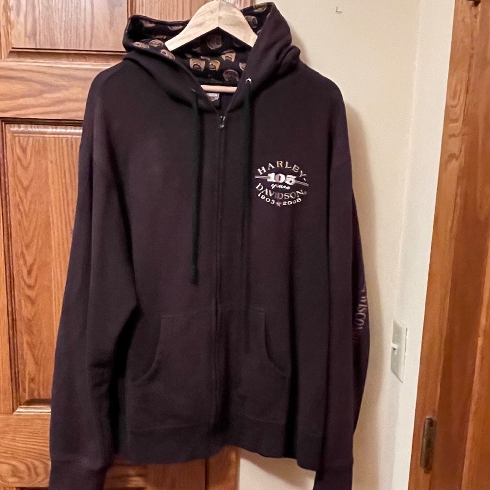 Harley-Davidson 105th Anniversary Men's Hooded Sweatshirt - XXL